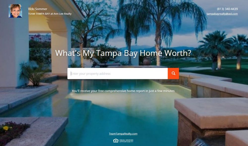 Find the value of any home in Tampa Bay