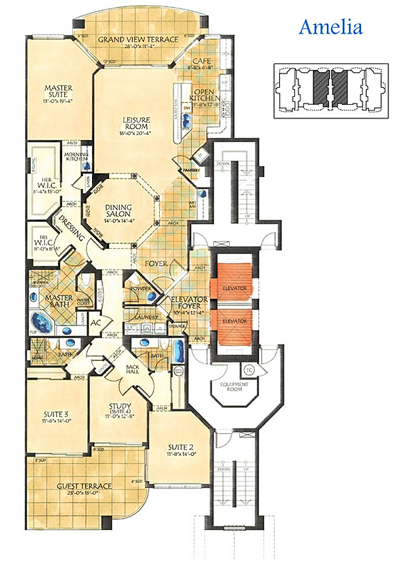 tarpon point floor plan