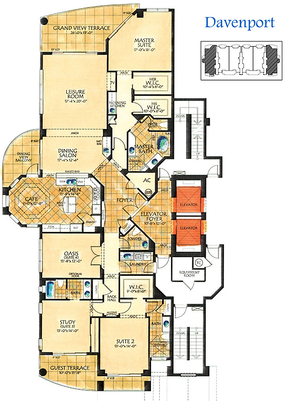 tarpon point floor plan 3