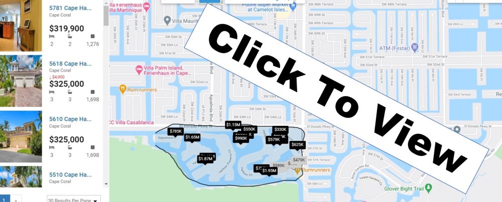 Cape Coral Cape Harbour waterfront real estate and homes for sale - Realtor