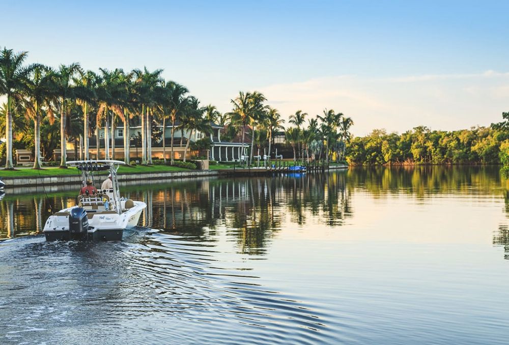 A boaters paradise in Cape Coral Florida