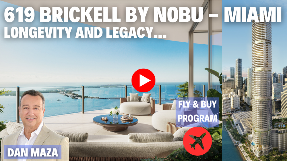 619 Brickell luxury condo by Nobu