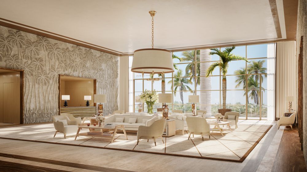 Four Seasons Coconut Grove floor plan, layout