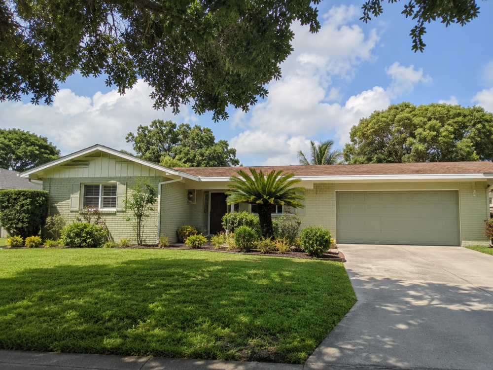 1960s single-family home in Carlton Groves, Merritt Island Florida
