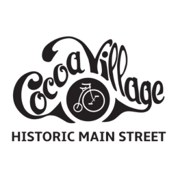 Historic Cocoa Village logo in downtown Cocoa, Florida
