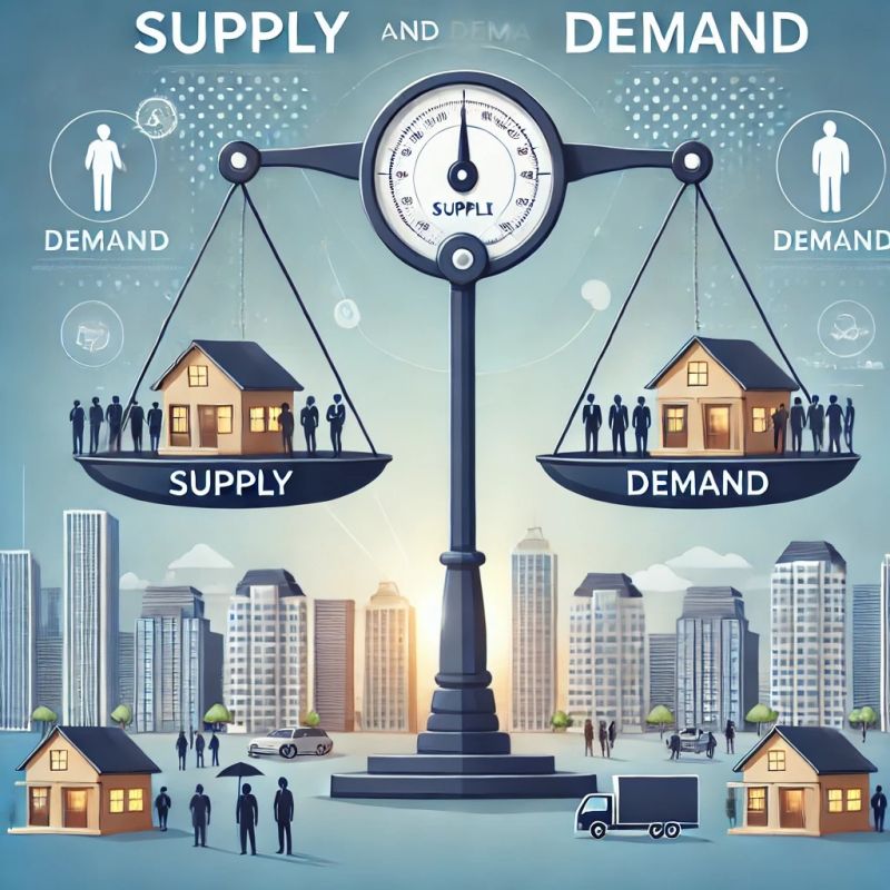 Supply and demand real estate 2025