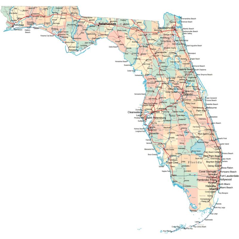 florida roads and commercial real estate