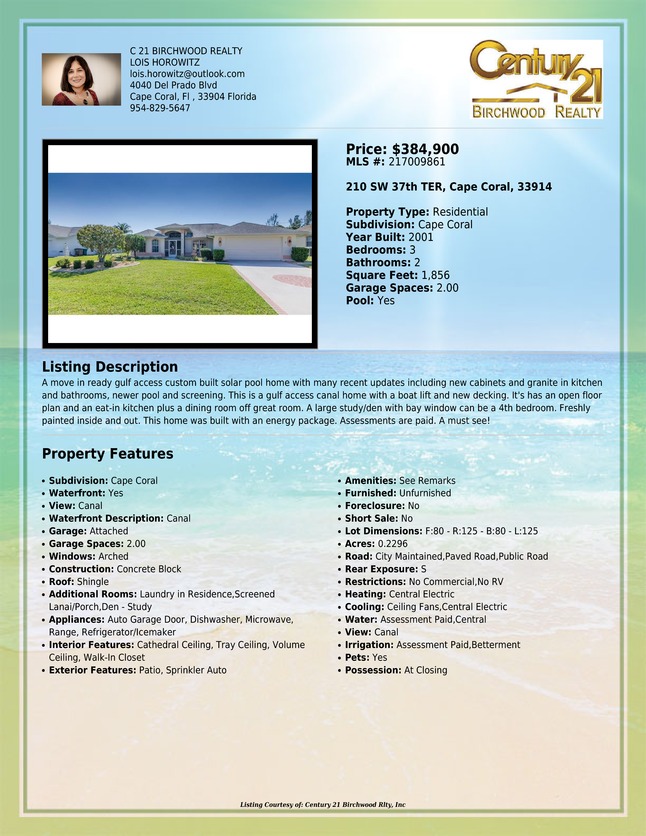 Property available in Cape Coral, FL 33914