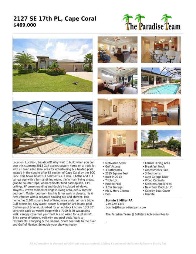 Property available in Cape Coral, FL 33990