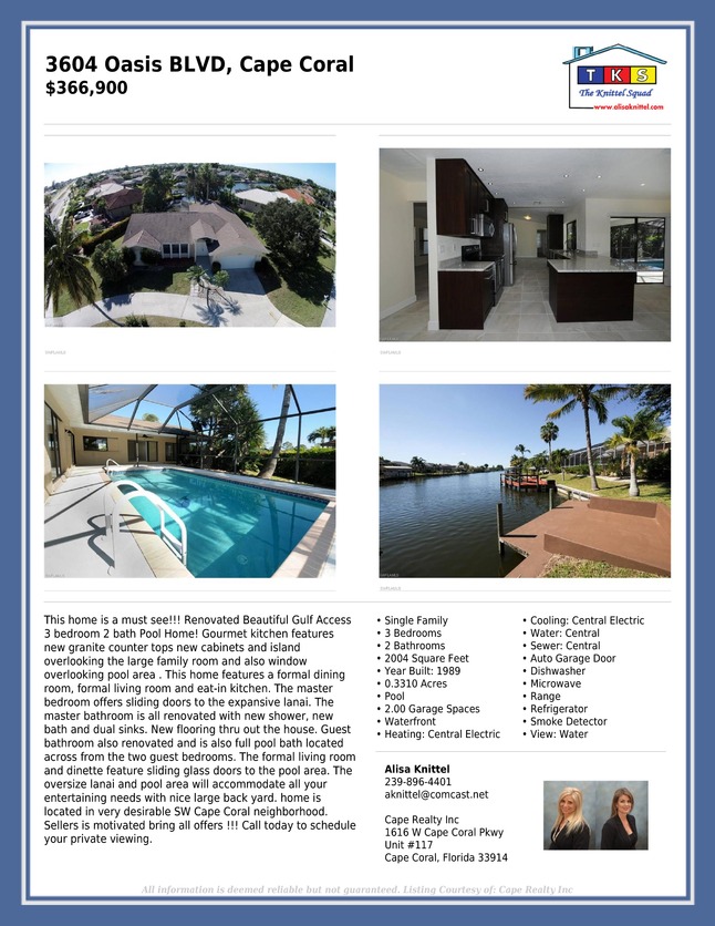 Property available in Cape Coral, FL 33914