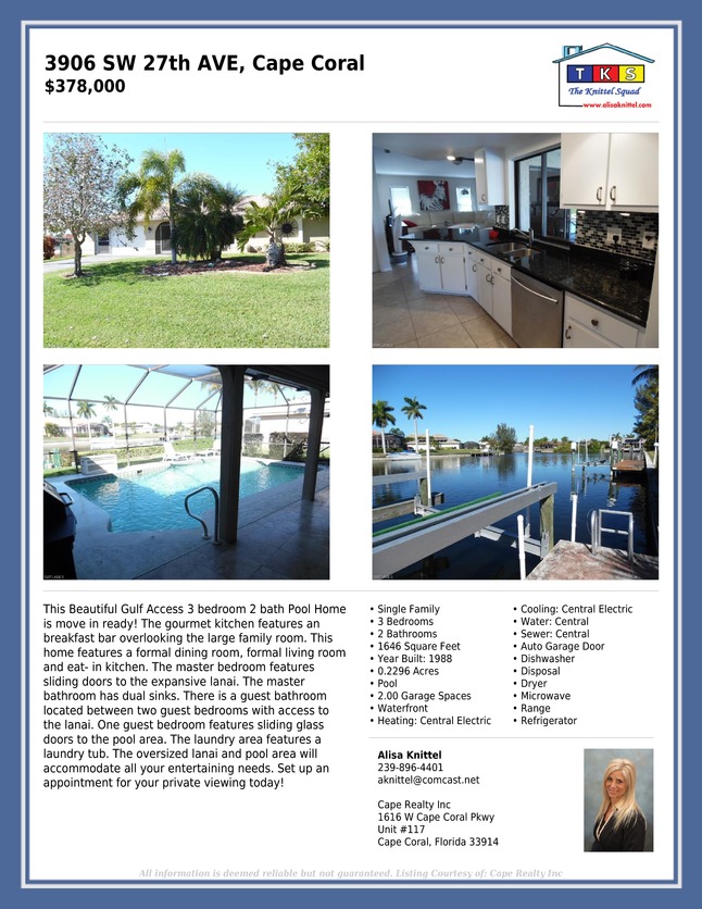 Property available in Cape Coral, FL 33914
